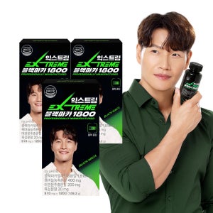 익스트림 김종국 블랙마카 1800 120정, 3개