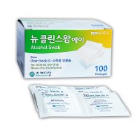 뉴 클린 알콜 스왑 100매 약국 알콜솜