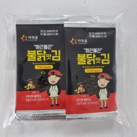 아워홈 불닭맛 김 3g x 10봉 화끈불끈