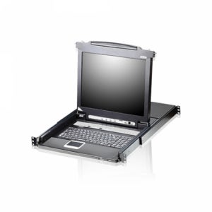 ATEN LCD KVM스위치 CL5708N VGA 8 포트 19인치 LCD KVM