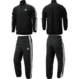 아디다스 봄 가을 남성 레트로 스타일 3S 우븐 트랙 수트 상하의 트레이닝복 세트 22FW