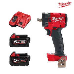 밀워키 충전임팩트렌치 M18 FUEL FIW212-502X (18V/5.0Ah)