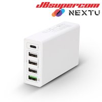 이지넷유비쿼터스 NEXT-QTC605 USB 5포트 QC3.0 고속충전기 - JBSupercom