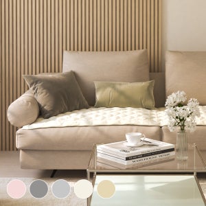 아망떼 소울메이트 장모 극세사 쇼파패드 3인 6color