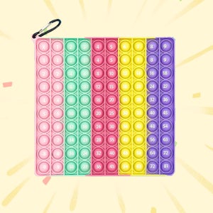 구구단 팝잇 곱셈판 푸쉬팝