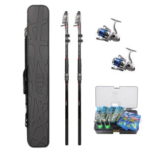 MTF 9종 원투 낚시대세트 생활낚시 바다 민물 낚시대 세트
