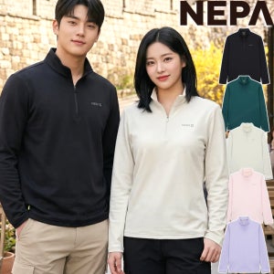 네파 등산티셔츠 등산복 상의 남자 여자 봄 긴팔 집업 등산티