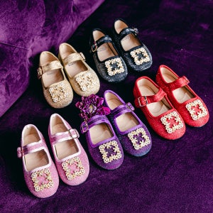 빔보빔바 시그니처글리터플랫 여아구두