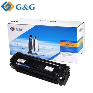 지앤지 재생토너 삼성 CLT-506L 호환 대용량 B C M Y 검정 6000매, 칼라 3500매 [GG-CS506XF]