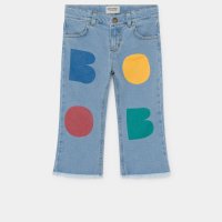 보보쇼즈 멀티 청바지 MULTICOLOR BOBO FLARED DENIM PANTS