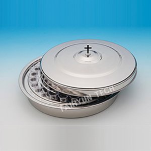스텐 성찬기 (THS-43호) 성찬식 43명분 영구용플라스틱잔 사용