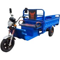 농업용 전기 삼륜 오토바이 트럭 화물 적재함 짐운반