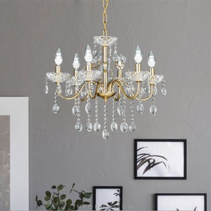 필스 6등 화려한조명 미니샹들리에 크리스탈식탁등