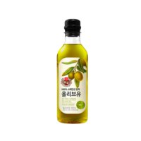 CJ 백설 엑스트라버진 압착 올리브유 500ml 1개