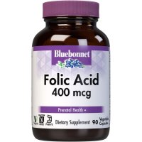 BlueBonnet 블루 보닛 엽산 Folic Acid 400mcg, 90 캡슐