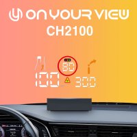 가아 EV6 - 온유어뷰 HUD CH-2100 순정내비 연동 헤드업디스플레이