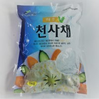 [월산식품] 50년 전통 천사채 (굵은 샐러드용, 실 수산회 데코) / 1kg