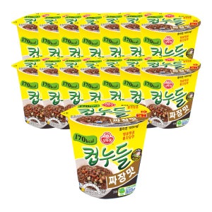 오뚜기 컵누들 짜장맛 40.5g, 15개