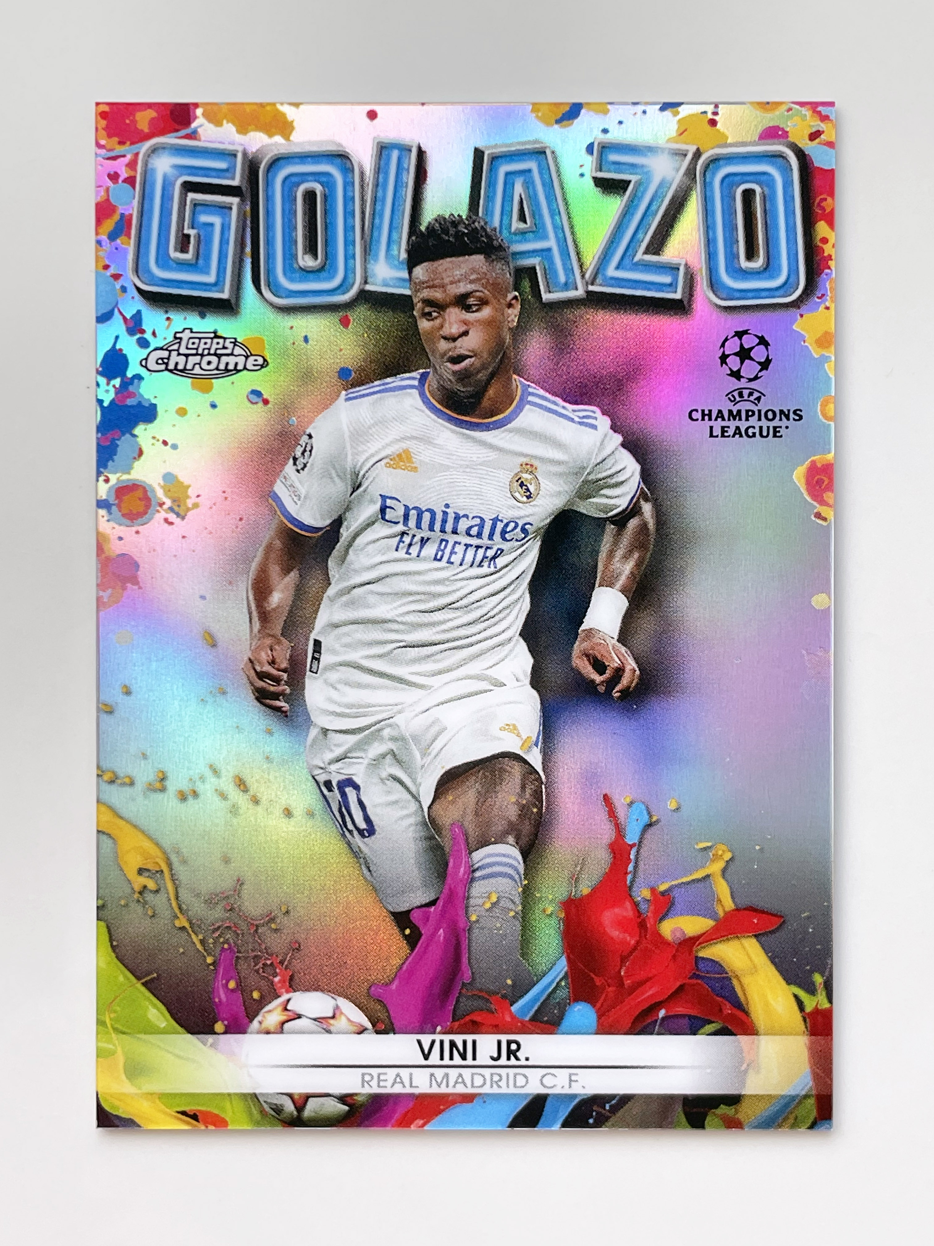 21-22 Topps Chrome UCL Golazo 비니시우스 주니오르