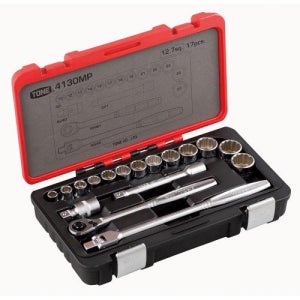 토네 핸드소켓세트 복스세트1/2x17PCS (4130MP)