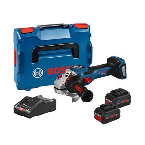 보쉬 그라인더 GWS 18V-15SC 충전 그라인더 101mm 세트 8.0Ah 18V
