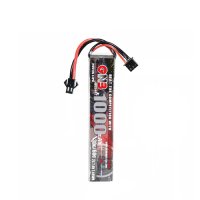 GNB10002S30G 지앤비(GNB) 에어소프트 1000MAH 2셀 7.4V 30C/60C (미니타미야) 전동건 리포 배터리