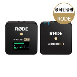 로데 와이어리스고2 싱글 무선 마이크 RODE Wireless GO 2 II Single 스마트폰 아이폰 촬영용 방송용 핀 마이크