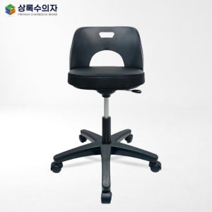 등받이 기본형 카운터의자 바퀴달린의자 작업 낮은 미용 보조 네일 진찰 진료 환