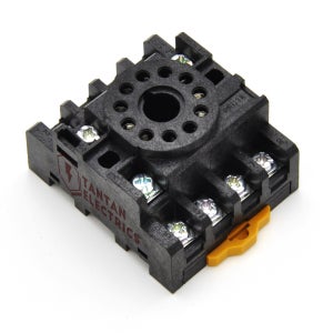11핀 릴레이 타이머 소켓 찬넬 DIN 레일 부착 11 Pin Round Din-Rail Mount Controller Sockets