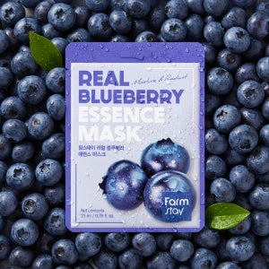 팜스테이 리얼 블루베리 에센스 마스크 23ml 10매