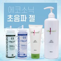 에코소닉 물리치료 의료용 초음파 젤 얼굴전용초음파젤 펌프형 1L (1000ml)