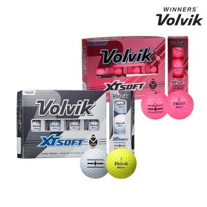 볼빅 New XT 소프트 포커스V 고반발골프공 12구 3피스