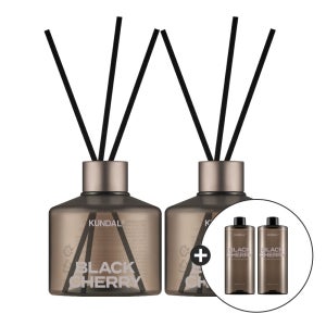 쿤달 시그니처 퍼퓸 디퓨저 리필 2구 세트 500ml+디퓨저 200ml 2구 세트