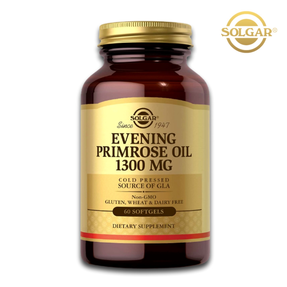 솔가 <b>이브닝프림로즈</b> 달맞이유 <b>1300mg</b> 감마리놀레산 60캡슐