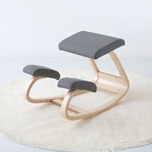 자세교정 ARON 무릎의자 그레이 5838.4857