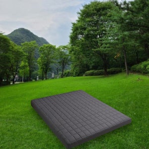 캠핑 차박 에어매트 커버(두께 5~12cm) 차콜
