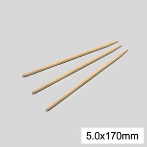 대나무 핫바 꼬치 나무 꽂이 어묵 분식 일회용 꼬지 5mm x 17cm 1봉 약100개