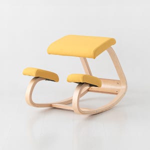 자세교정 ARON 무릎의자 옐로우 1754.5586