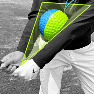 하프 트레이너 볼 골프 바디턴 몸통스윙 임팩트 스윙연습기 치킨윙방지