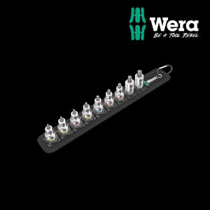 Wera 베라 3/8 - 8767BHF 자이클롭 비트 소켓 세트 9pcs (003972)