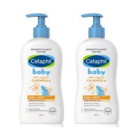 Cetaphil Baby Calendula Wash Shampoo 세타필 아기 베이비 칼렌듈라 워시 샴푸 400ml 2팩