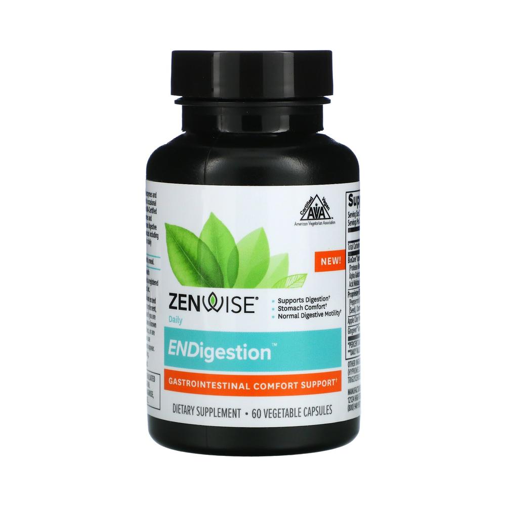 젠와이즈 헬스 <b>ENDigestion</b> 엔자임 아밀라아제 프로테아제 60정