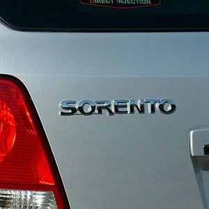 현대모비스 순정 쏘렌토 레터링 엠블럼 SORENTO