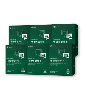 [휴온스N] 내 변에 반하나 차전자피 식이섬유 쾌변 장건강 3개월분, 30포 6박스