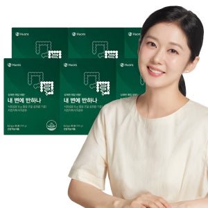 [휴온스N] 내 변에 반하나 차전자피 식이섬유 쾌변 장건강 3개월분, 30포 6박스