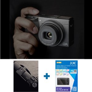 정품 리코 GR3X 카메라 +액정보호필름+엄지그립