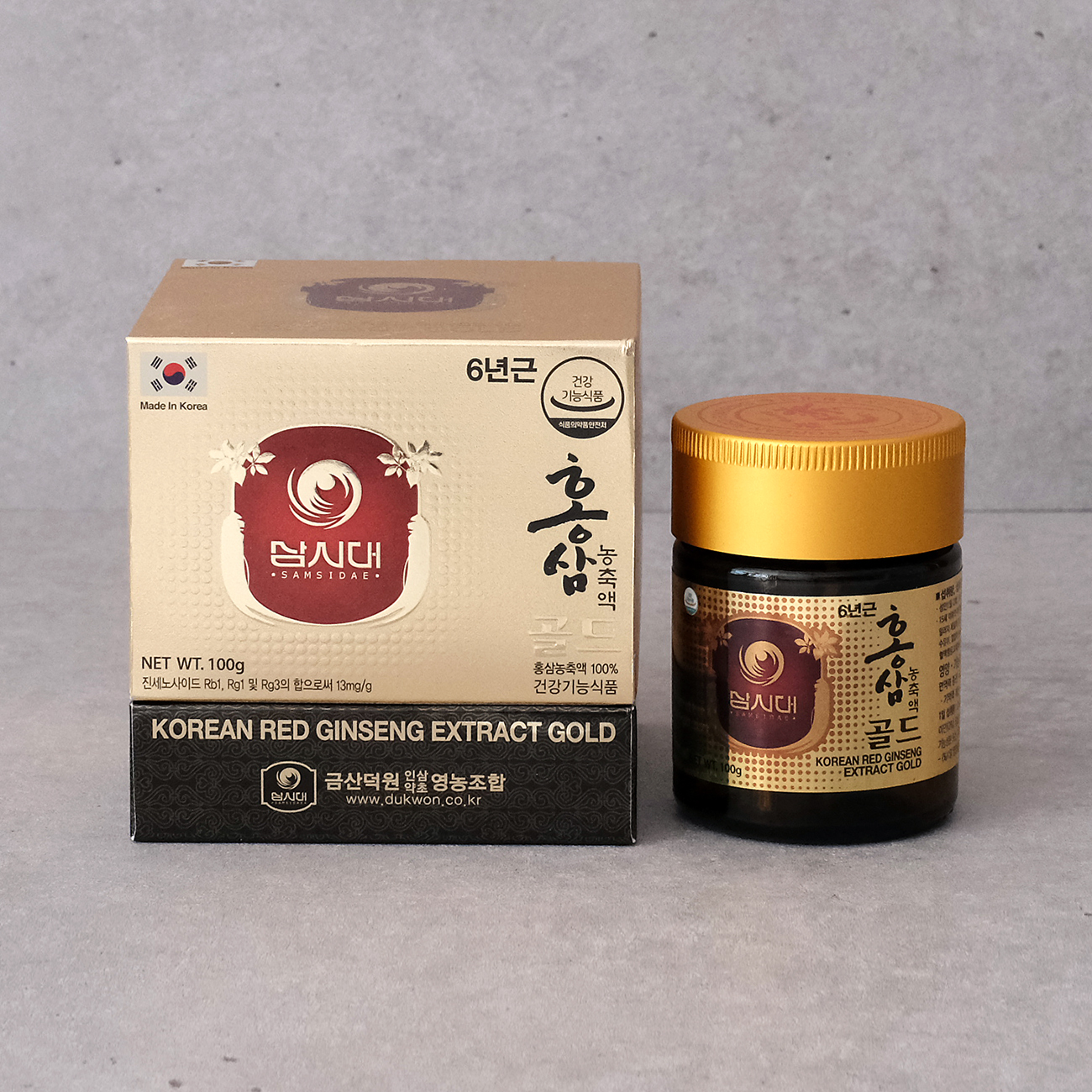 <b>삼시대 홍삼농축액 골드 100g</b>