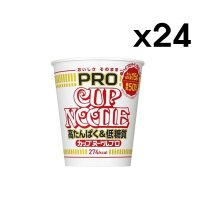 닛신 하이프로틴 로우 슈거 컵누들 프로 74g 24개입 Nissin Cup Noodles PRO