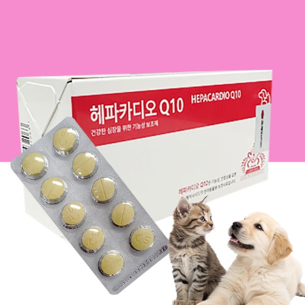 [케어사이드] HEPACARDIO Q10 60 TABLET 헤파카디오 60정
