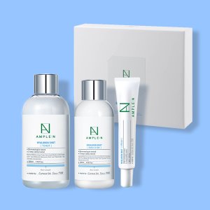 앰플엔 히알루론샷 3종 기획세트 (토너220ml+로션130ml+크림30ml)